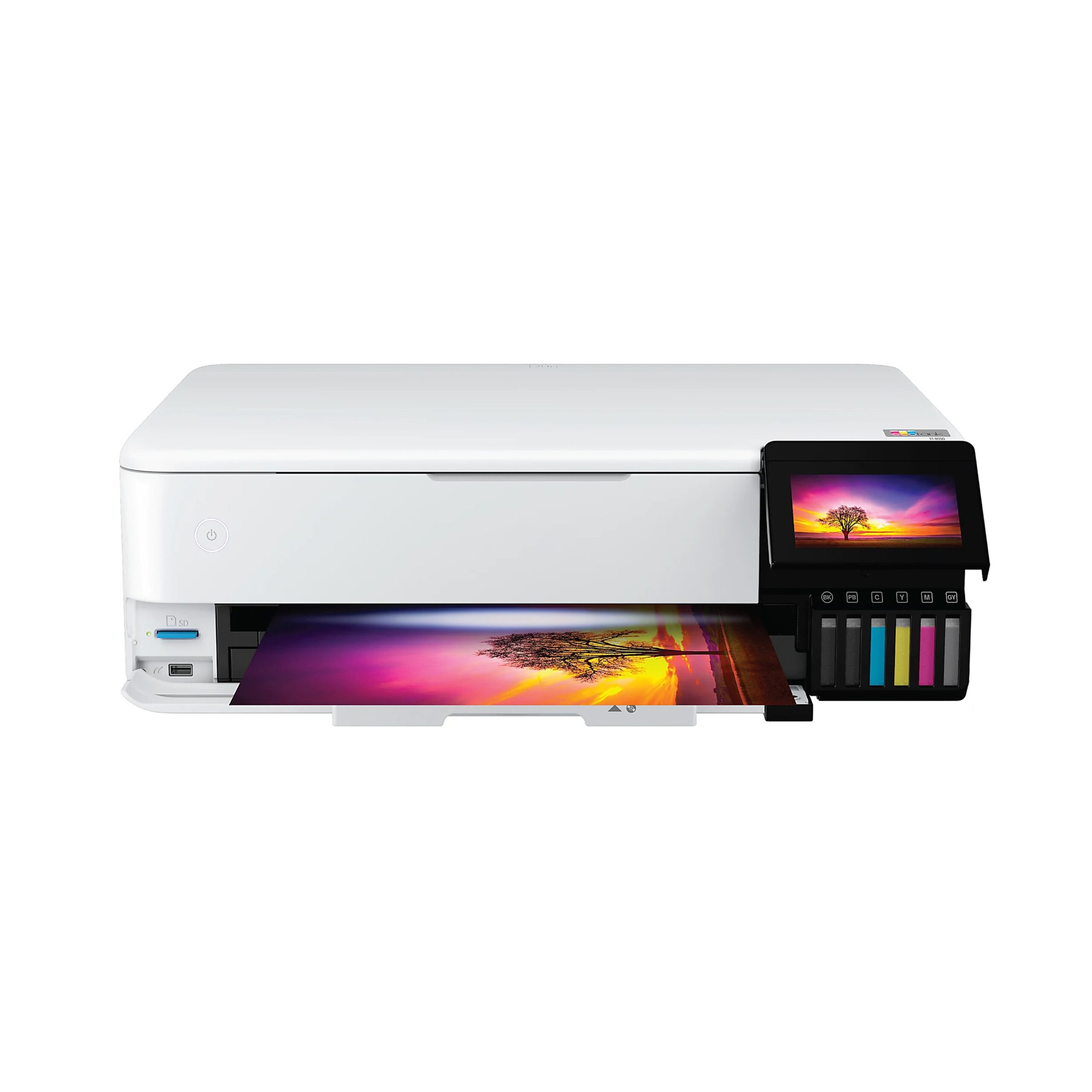 EcoTank® Photo ET-8550 SuperTank® Wireless Inkjet All-In-One Color Printer (Refurbished)