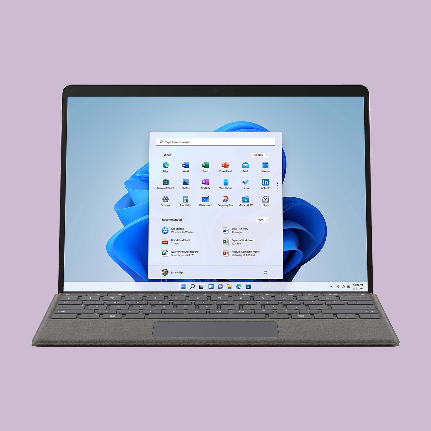 Surface Pro 8 Wi-Fi Tablet, 13" Screen, 16GB Memory, 1TB Solid State Drive, Windows® 11, Platinum (Refurbished)