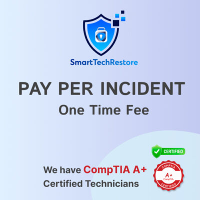 PAY PER INCIDENT - One Time Fee